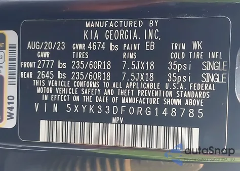 2024 Kia Sportage Ex from USA, damaged, VIN 5XYK33DF0RG148785